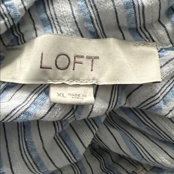 Blue Striped Woman’s Shirt - 181 - Picture 2 of 4